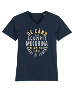De când s-a scumpit benzina n-am mai plătit gazul și lumina Tricou mânecă scurtă guler V Bărbat Presenter