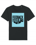 feedback 132 Tricou mânecă scurtă Unisex Rocker