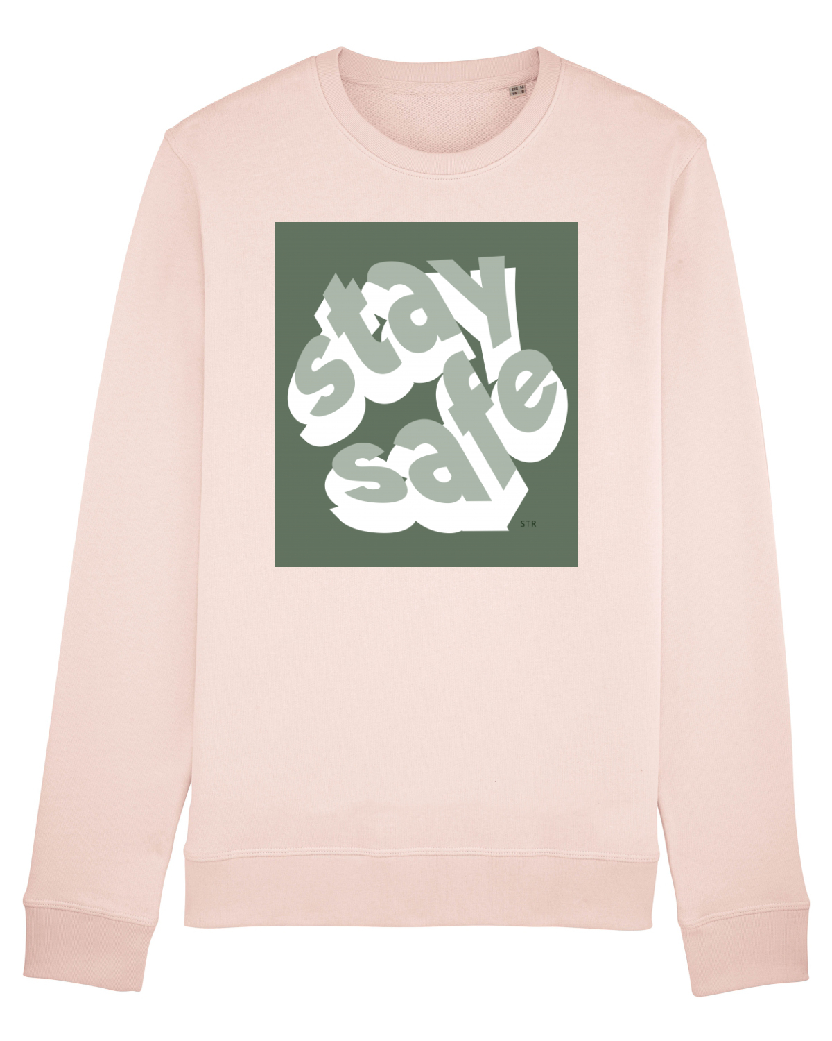 Bluză mânecă lungă Unisex Rise Candy Pink