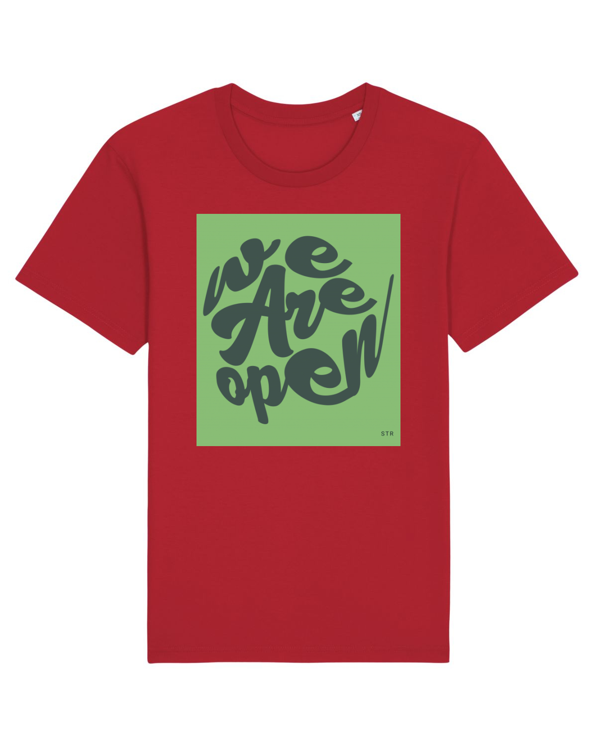 Tricou mânecă scurtă Unisex Rocker Red