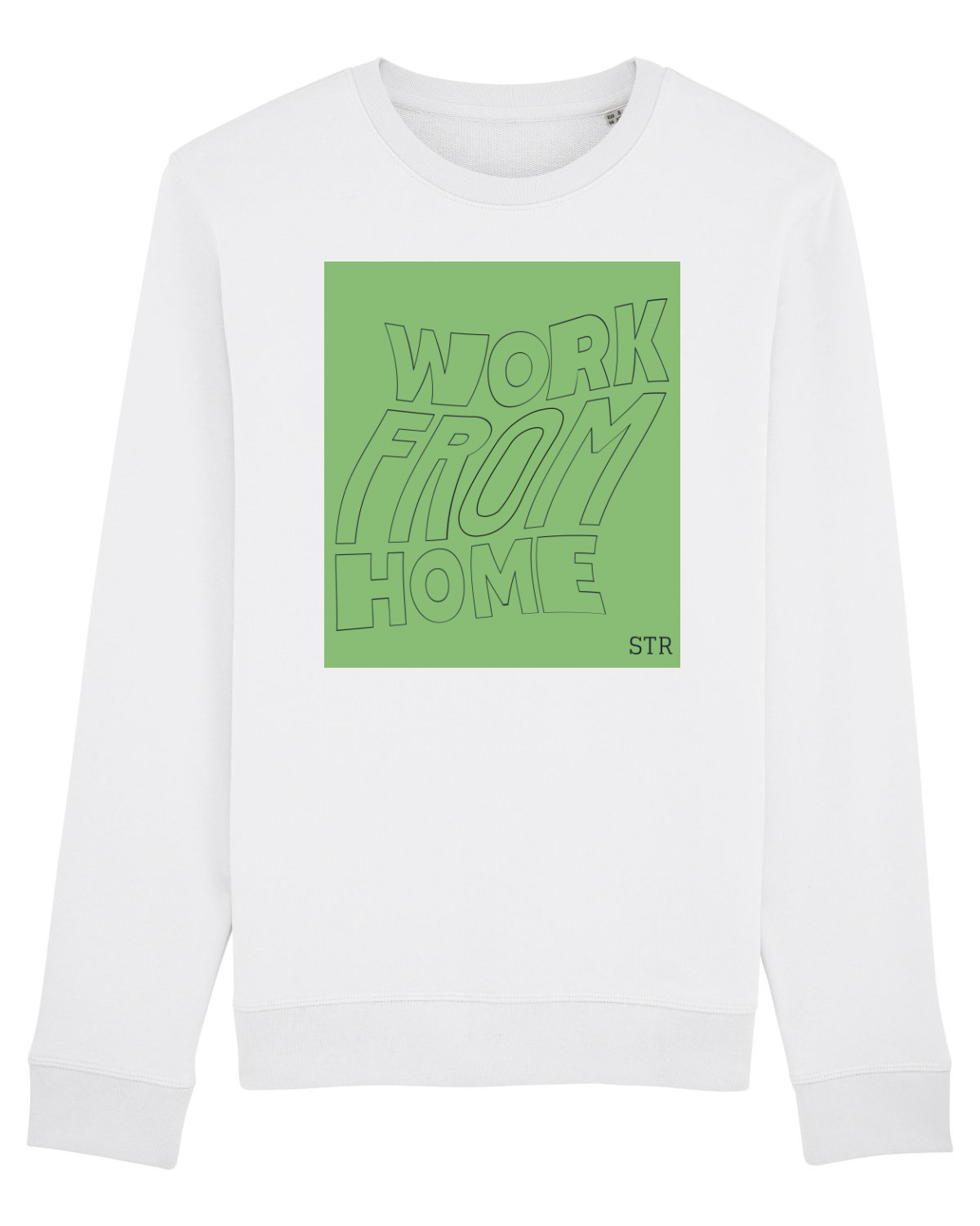 Bluză mânecă lungă Unisex Rise White