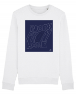 work from home 326 Bluză mânecă lungă Unisex Rise