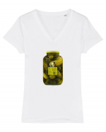 Pickle 12 Tricou mânecă scurtă guler V Damă Evoker