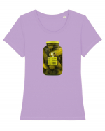 Pickle 12 Tricou mânecă scurtă guler larg fitted Damă Expresser