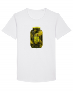 Pickle 12 Tricou mânecă scurtă guler larg Bărbat Skater