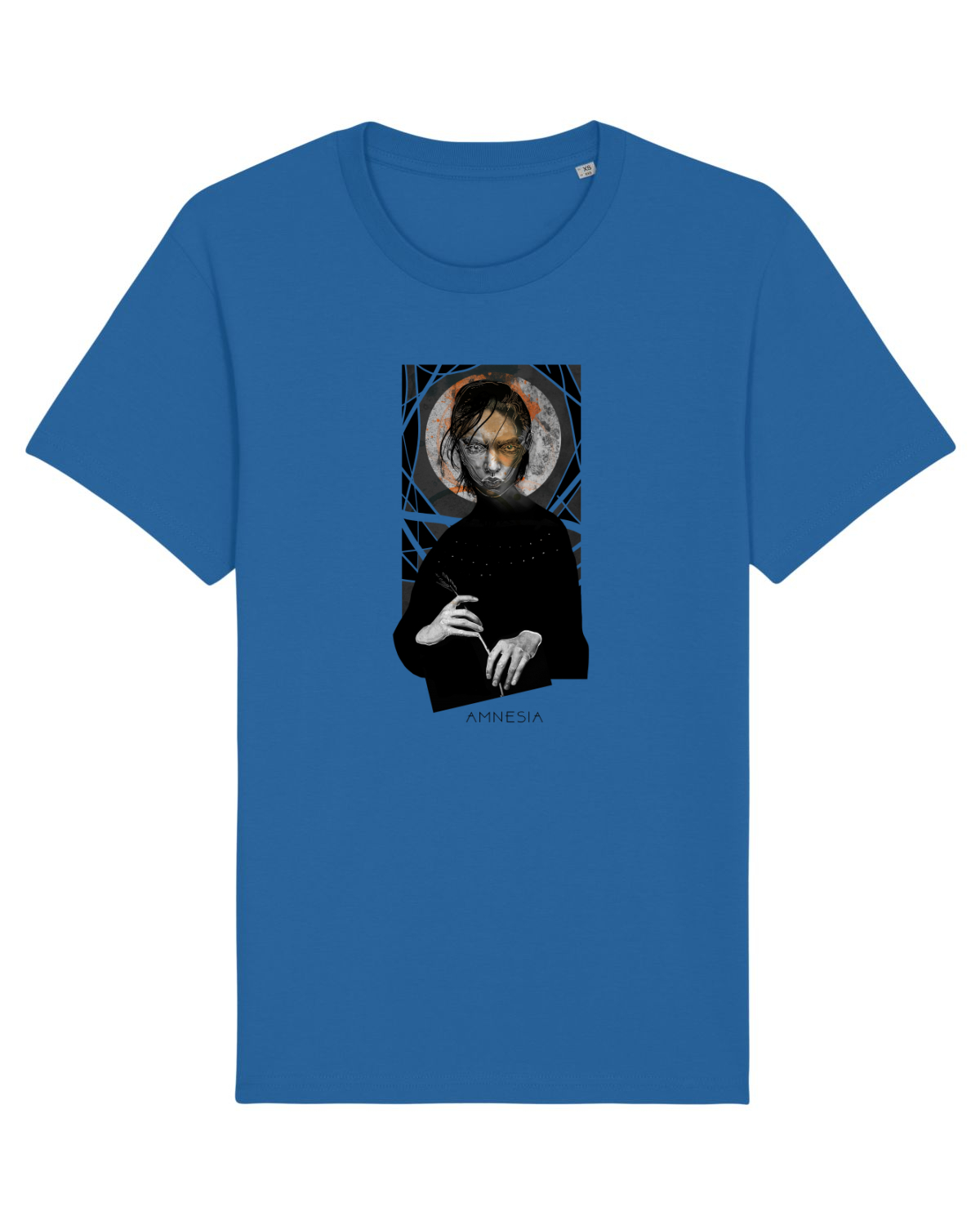 Tricou mânecă scurtă Unisex Rocker Royal Blue