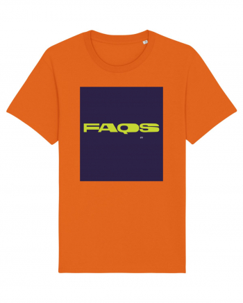 faqs 284 Bright Orange