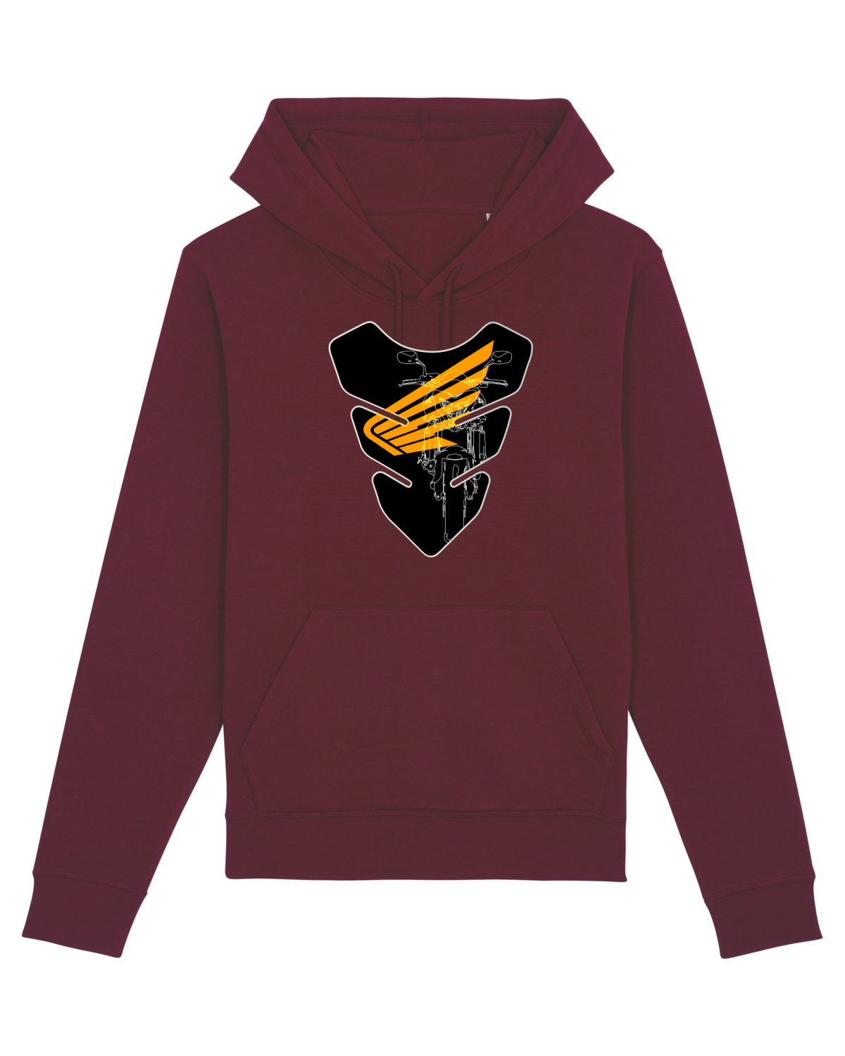 Hanorac Unisex Drummer Burgundy