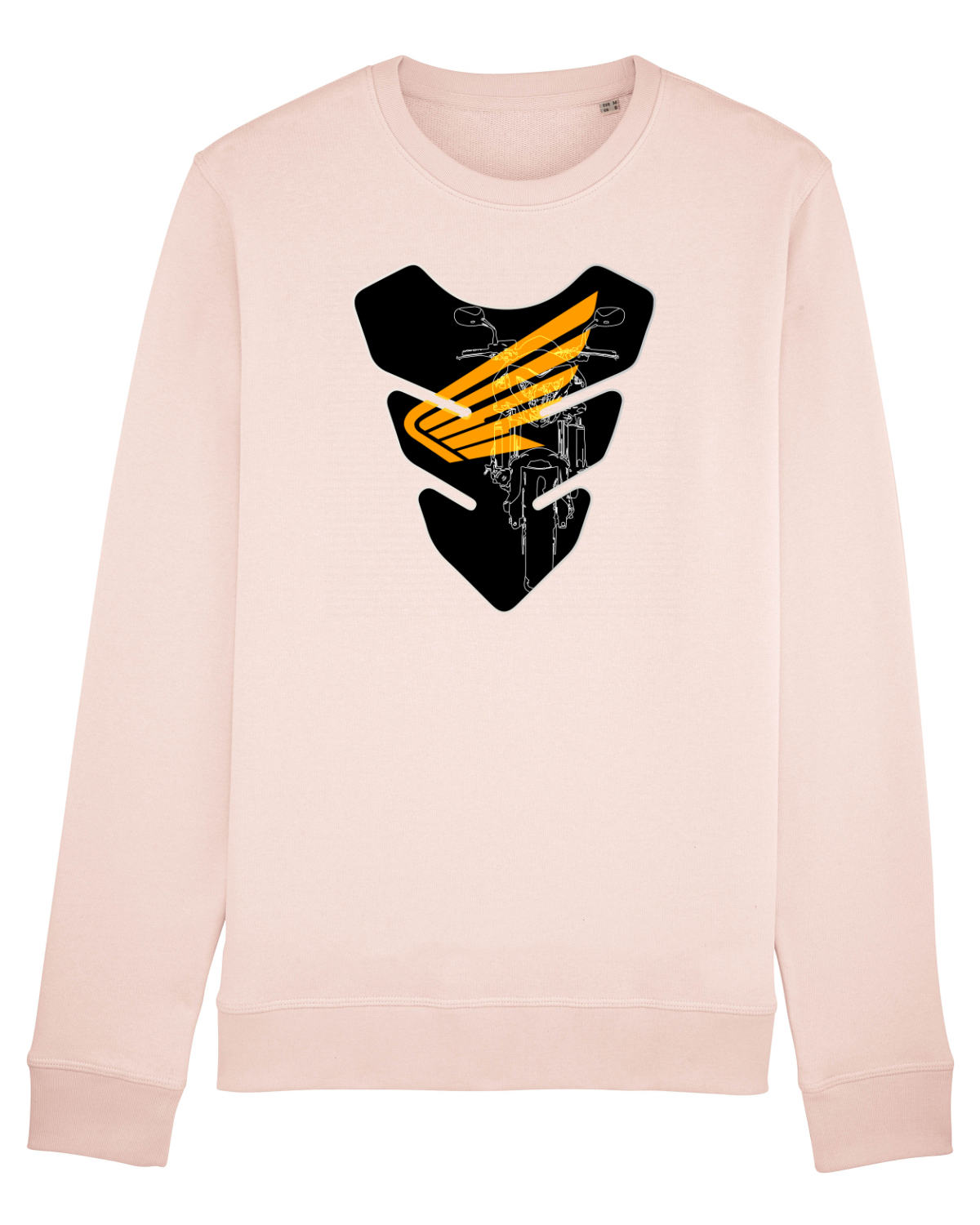 Bluză mânecă lungă Unisex Rise Candy Pink