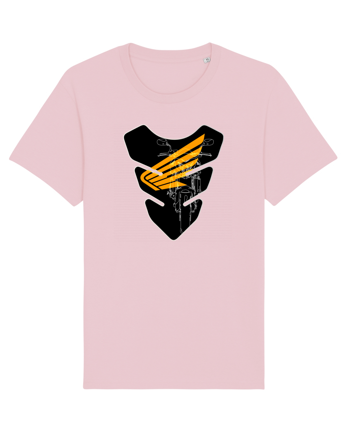Tricou mânecă scurtă Unisex Rocker Cotton Pink