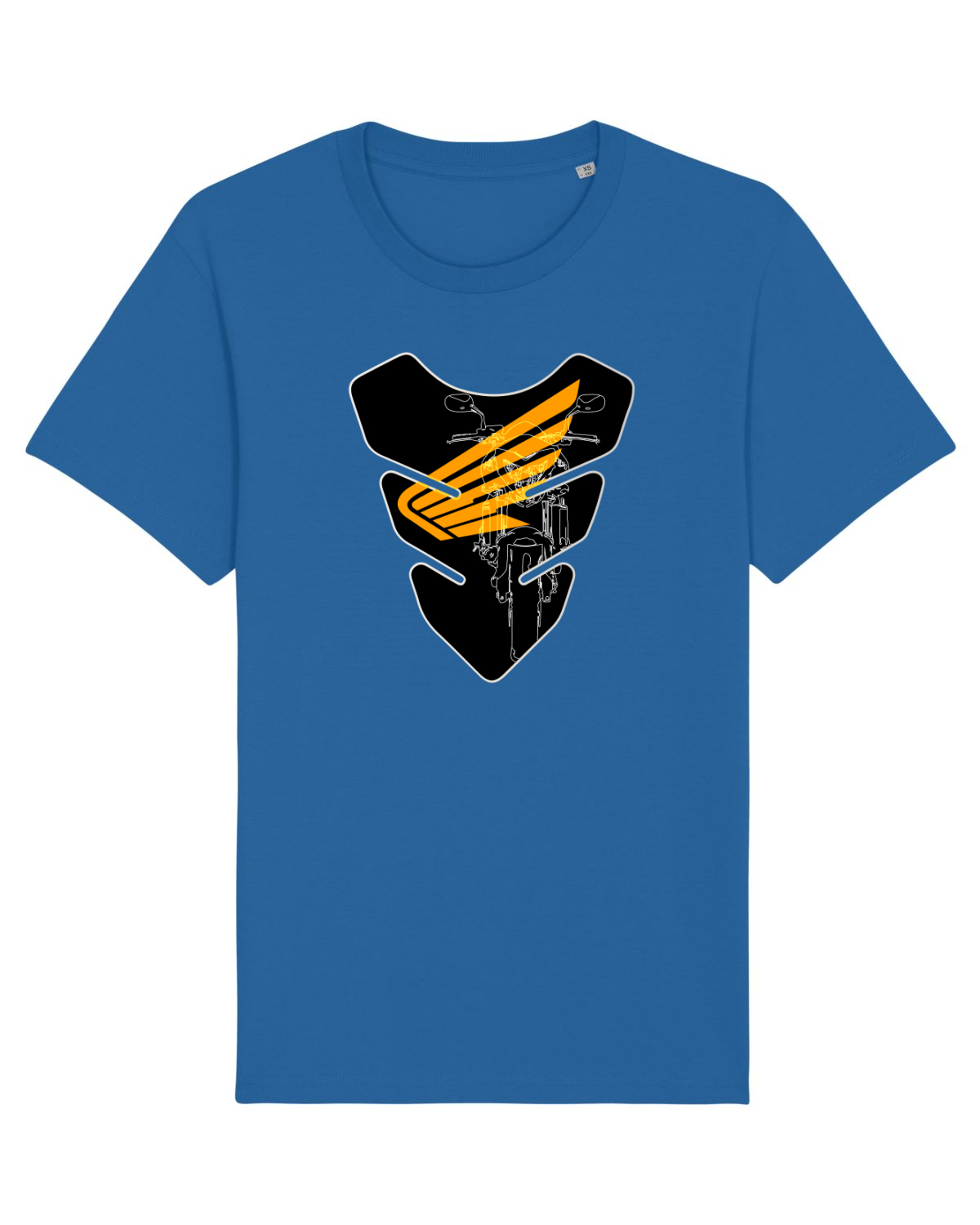 Tricou mânecă scurtă Unisex Rocker Royal Blue