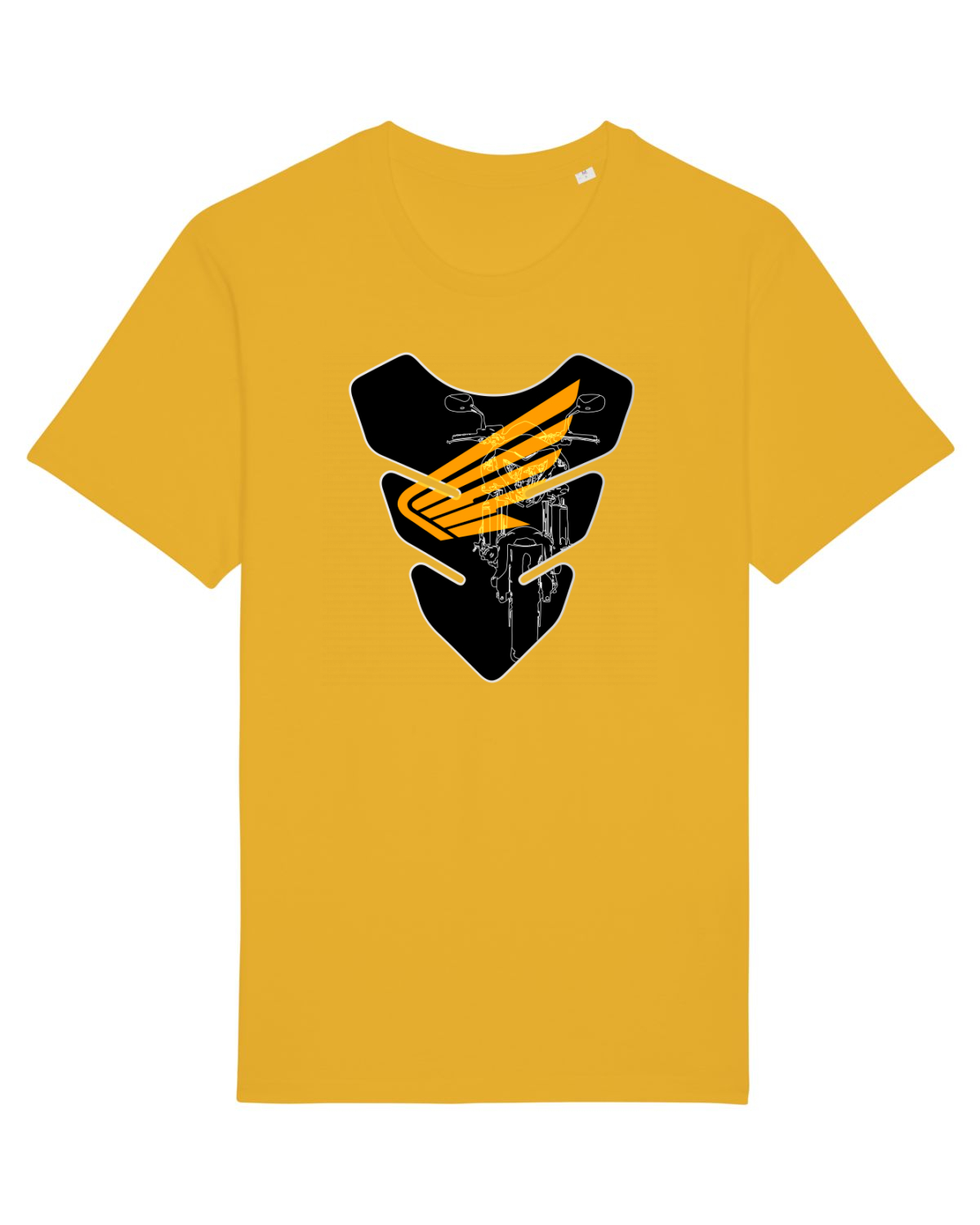 Tricou mânecă scurtă Unisex Rocker Spectra Yellow