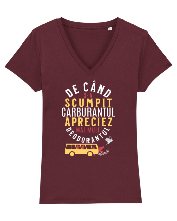 Carburantul și deodorantul, două elemente vitale în viața noastră (a unora) Burgundy