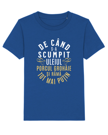 Uleiul, Porcul și Untura. Umor de inflație Majorelle Blue