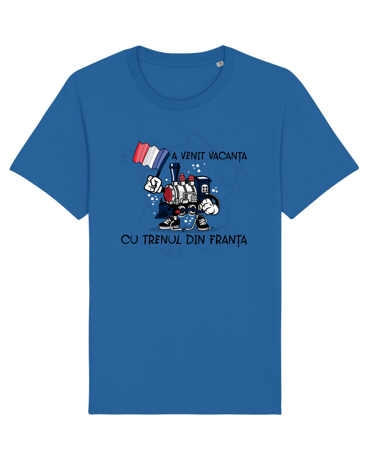 Tricou mânecă scurtă Unisex Rocker Royal Blue