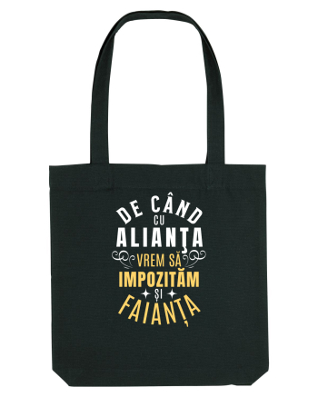 Alianța Impozitul și Faianța. Umor de criză Black