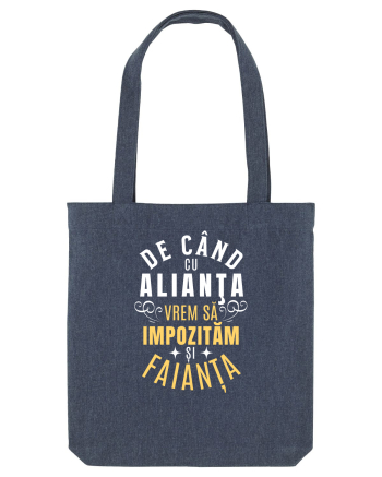 Alianța Impozitul și Faianța. Umor de criză Midnight Blue