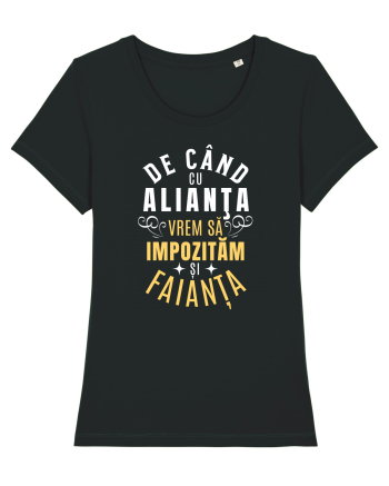 Alianța Impozitul și Faianța. Umor de criză Black