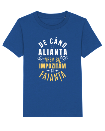 Alianța Impozitul și Faianța. Umor de criză Majorelle Blue