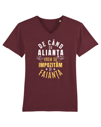 Alianța Impozitul și Faianța. Umor de criză Burgundy