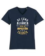 Alianța Impozitul și Faianța. Umor de criză Tricou mânecă scurtă guler V Bărbat Presenter