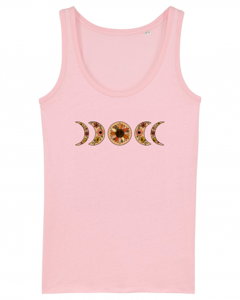 Moon Phases Cotton Pink