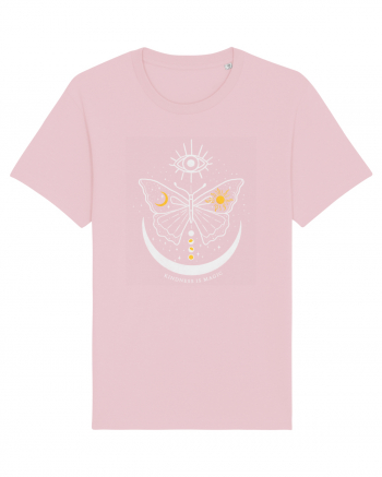 Mystical Moth Kindness is Magic Cotton Pink