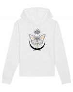 Mystical Moth Kindness is Magic Hanorac Unisex Drummer