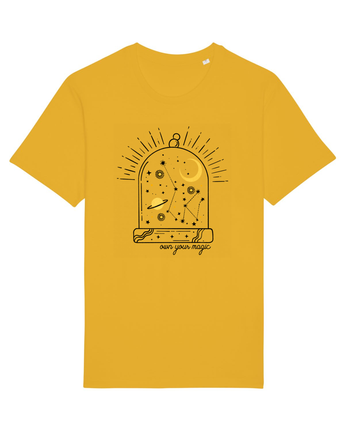 Tricou mânecă scurtă Unisex Rocker Spectra Yellow