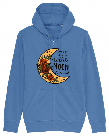 Stay Wild Moon Child Bright Blue