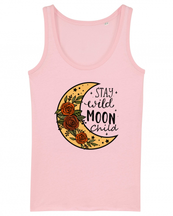 Stay Wild Moon Child Cotton Pink