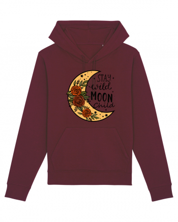 Stay Wild Moon Child Burgundy