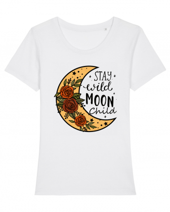 Stay Wild Moon Child White