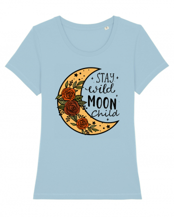 Stay Wild Moon Child Sky Blue