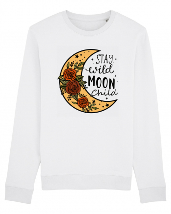 Stay Wild Moon Child White