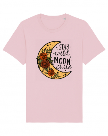 Stay Wild Moon Child Cotton Pink