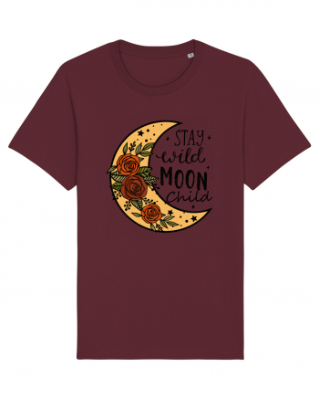 Stay Wild Moon Child Burgundy