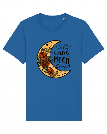 Stay Wild Moon Child Royal Blue