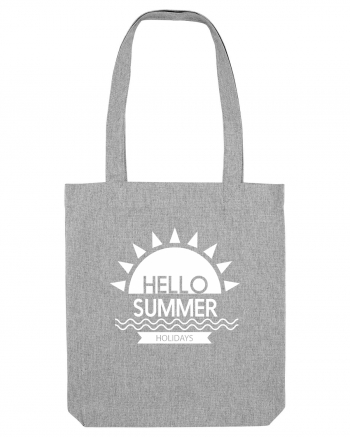 Hello Summer Holidays Heather Grey