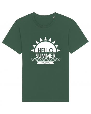 Hello Summer Holidays Bottle Green