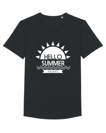 Hello Summer Holidays Black