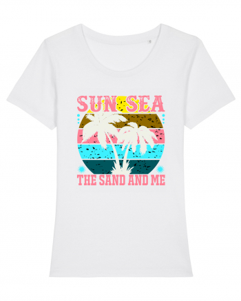 Sun Sea the Sand and Me White