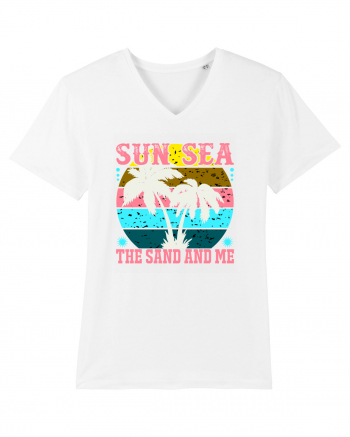 Sun Sea the Sand and Me White