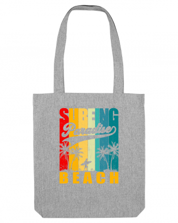 Surfing Paradise Beach Heather Grey