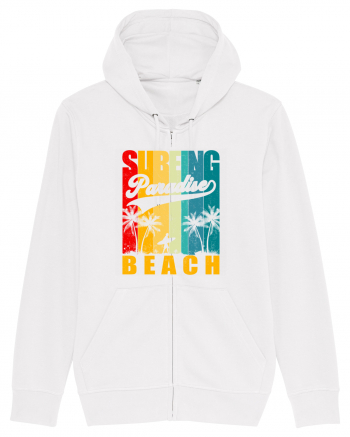 Surfing Paradise Beach White