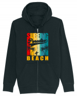 Surfing Paradise Beach Hanorac cu fermoar Unisex Connector