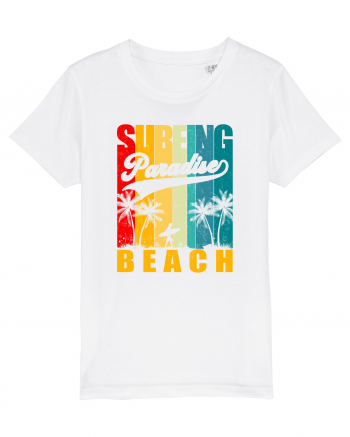 Surfing Paradise Beach White