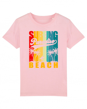 Surfing Paradise Beach Cotton Pink