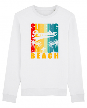 Surfing Paradise Beach White