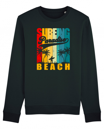 Surfing Paradise Beach Black